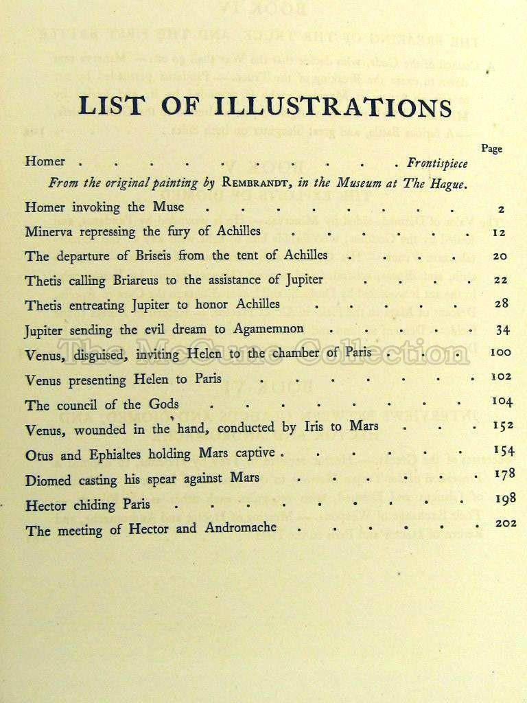 The Iliad of Homer • The McCune Collection